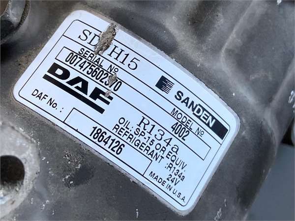 COMPRESOR AIRE ACOND. DAF XF105 (2006-2013) Fg 4x2 [12,9 Ltr. - 340 kW Diesel] - 4316 / 1864126 2