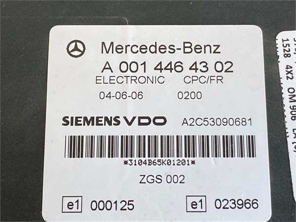 CENTRALITA Mercedes-Benz Atego 2 6-Zyl. 4x2 BM 970/2/4/6 (2005-2013) 1528   4X2   OM 906   LA [6,4 Ltr. - 205 kW Diesel  2
