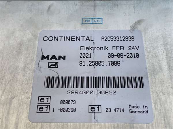 CENTRALITA MAN TGM 18.XXX (2005-2021) 18.250  Fg [6,9 Ltr. - 184 kW Diesel] - 4562 / 81258057086 2